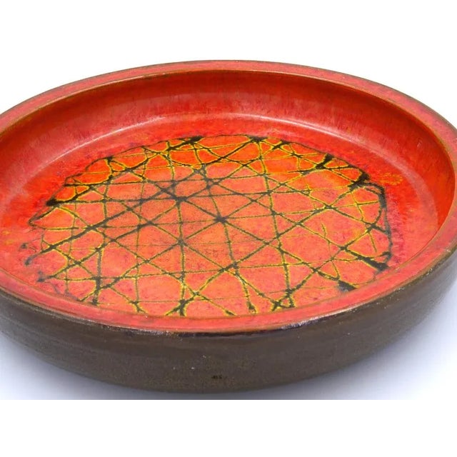 Glazed Ceramic Bowls by Alessio Tasca, 1970s, Set of 7 For Sale - Image 8 of 14