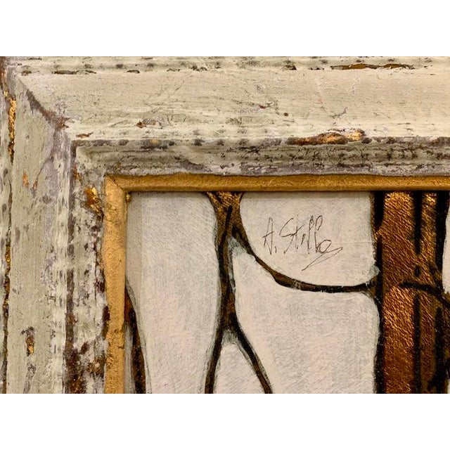 Andrea Stella "The Home of the Muses" Gold Leaf Oil Mixed Media Painting, Figurative, Italian Contemporary Art, 2010 For Sale In Monterey, CA - Image 6 of 10