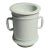 Antique Porcelain Tea or Coffee Strainer With Two Handled Large Mug For Sale