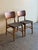 Wood Set of 2 Teak Dining Chairs by Ib Kofod-Larsen for Christensen & Larsen - Danish Modern 1960s For Sale - Image 7 of 10
