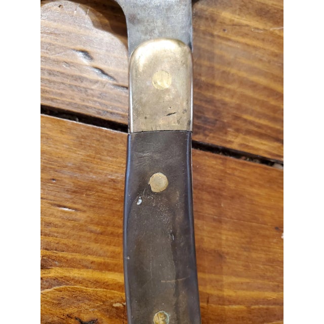 19th-Century Hand-Forged Steel and Bronze Tobacco Hatchet From Virginia For Sale In Washington DC - Image 6 of 11
