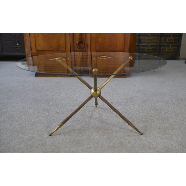 1970s Coffee Table in the style of Maison Jansen 1970s For Sale - Image 5 of 14