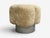 Wood Italian Modern, Ottomans, Fabric, Painted Wood, Italy, 1930s For Sale - Image 7 of 13