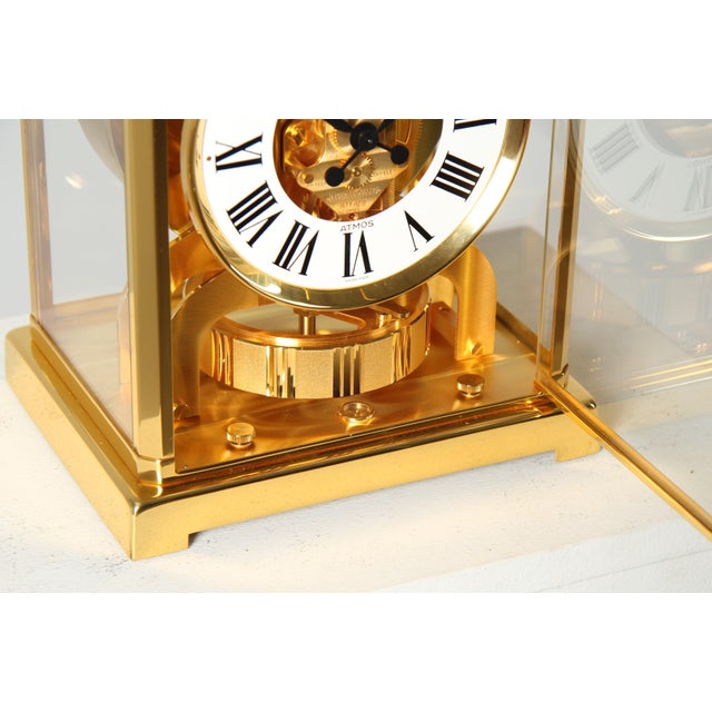 Metal Atmos Clock by Jaeger LeCoultre, 1979 For Sale - Image 7 of 14