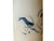 Chinese Distressed White Porcelain Blue Shrimps Graphic Holder Vase For Sale - Image 4 of 9