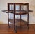Serving trolley / bar cart in mahogany, brass and glass dating from about 1920. Beautifully designed piece with an...