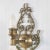 Venetian Art Nouveau Wall Lights in Pink Porcelain, Brass and Bronze from Bassano, Set of 2 For Sale - Image 3 of 8
