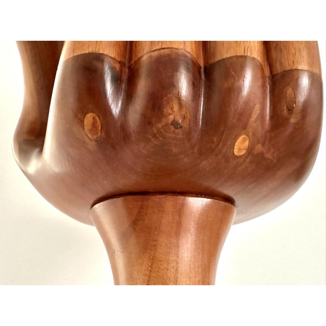 Rare Iconic Surrealism Hand and Foot Sculpture by Pedro Friedeberg For Sale - Image 9 of 18