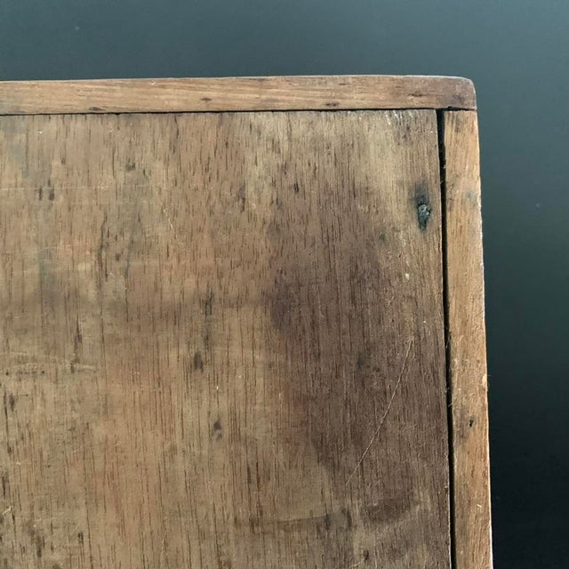 19th Century Antique Kashmiri Hand-Carved Monogrammed Walnut Box With Original Key For Sale - Image 14 of 18