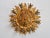 Floral Ceiling Light in Gilded Metal from Banci Firenze, Italy, 1970 For Sale - Image 13 of 13