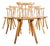 Stick Back Dining Chairs, 1950s, Set of 6 For Sale