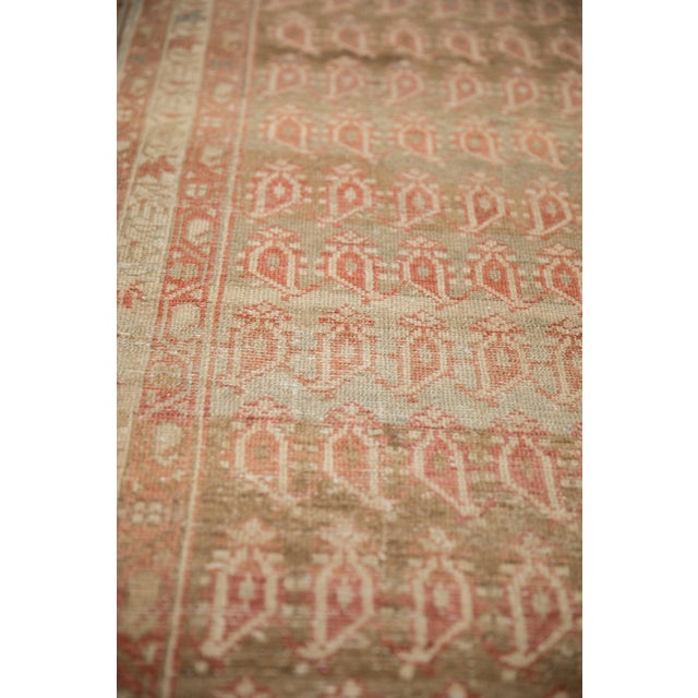 Textile Antique Distressed Malayer Rug Runner - 3'5" x 16'5" For Sale - Image 7 of 11