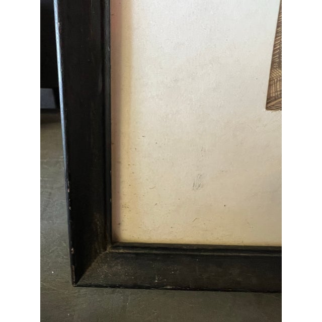 Malcolm Newman’s New Orleans Framed Ink Print For Sale In West Palm - Image 6 of 10