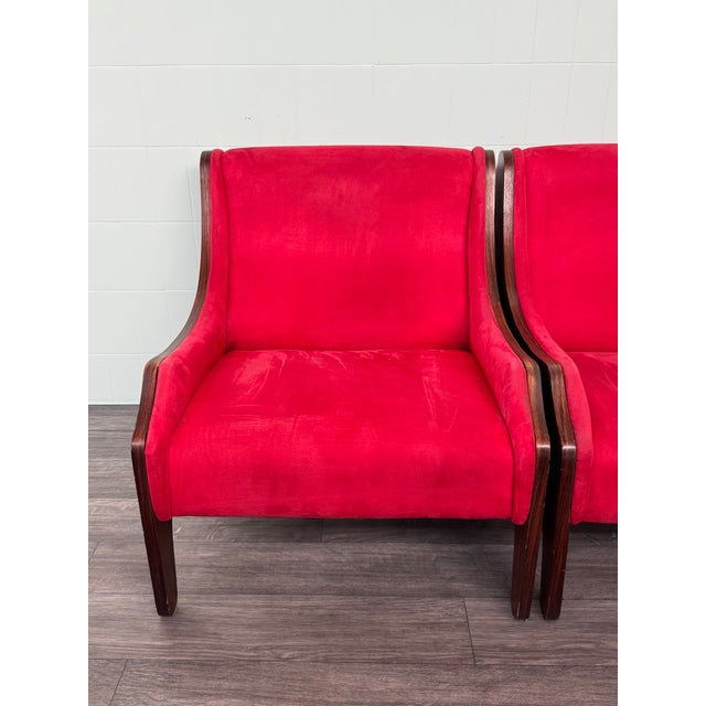 Rosewood Armchairs in the style of Zanuso for Arflex, 1960s, Set of 2 For Sale - Image 11 of 18