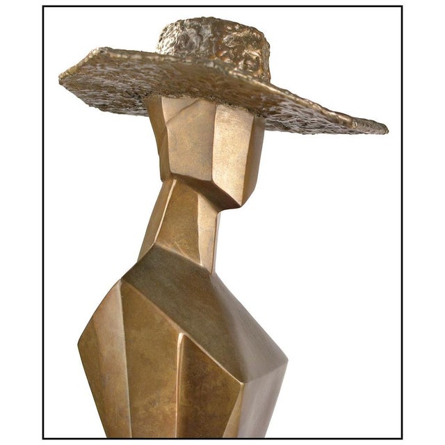 Here we have something that is very rare to find (only 25 pieces in the edition), a Full Round Bronze Sculpture by Mario...