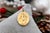 19.2k Gold Our Lady of Mount Carmel and Sacred Heart of Jesus Pendant For Sale - Image 6 of 6