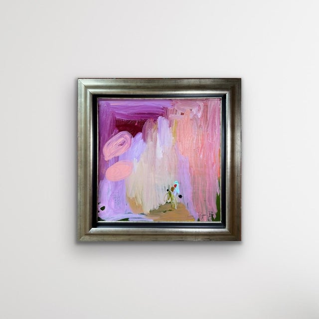 A bold abstract oil painting created by Piper Bridwell. The texture represents gratitude by the artists. And a not so...