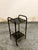 Black Vintage Bar Cart For Sale - Image 8 of 9