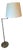 Multi-Adjustable Swing Arm Brass Floor Lamp with Uplight by Walter Von Nessen, USA, 1960s For Sale