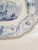 Mid 19th Century Blue and White Transferware Platter For Sale - Image 9 of 12