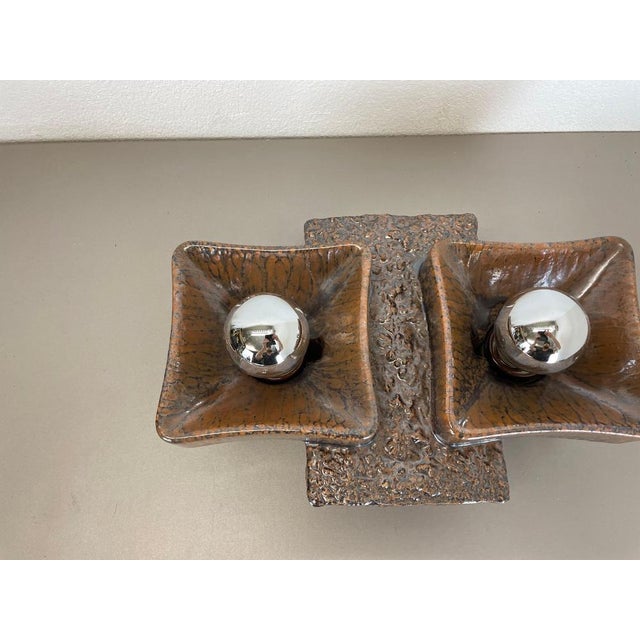 1970s Vintage German Pop Art Fat Lava Wall Light from Traudl Brunnquell, 1960s For Sale - Image 5 of 18