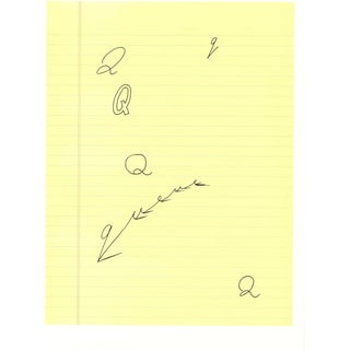 David Hockney, Q from Hockneys Alphabet, Lithograph, Framed For Sale