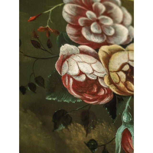 P.C. Prévot, Renaissance Floral Still Life, Oil Painting For Sale - Image 10 of 17