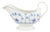 Blue Fluted Plain Butter Sauce Boat from Royal Copenhagen, 1963 For Sale