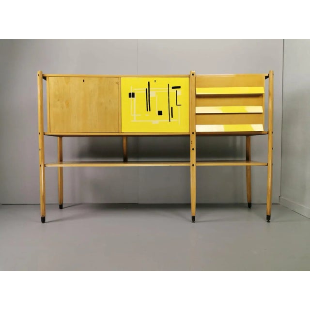 1950s Vintage Highboard by Roberto Aloi, 1950s For Sale - Image 5 of 5