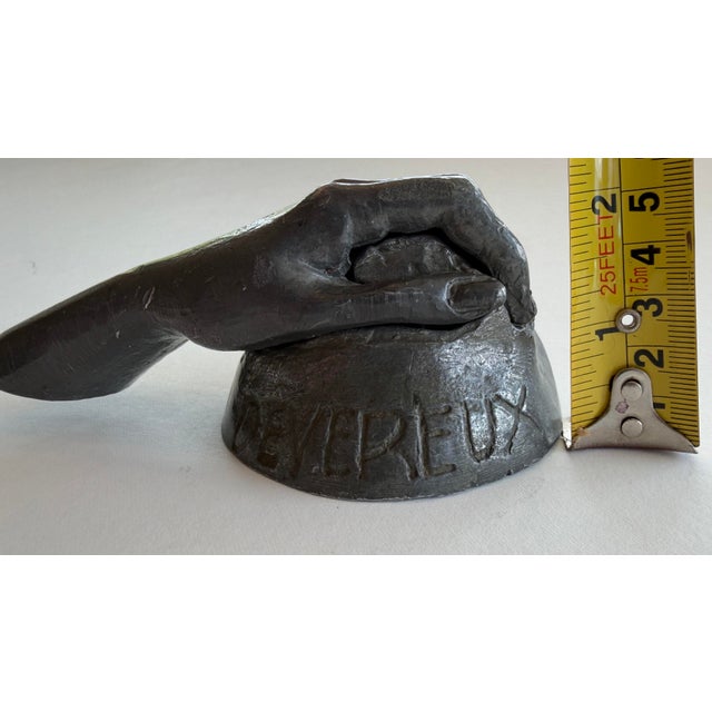 Robert Graham Deveruex Hand Sculpture 1982 Signed For Sale - Image 10 of 11