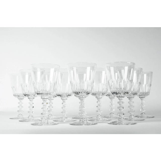 Vintage Baccarat Decanter & Glassware - Set of 13 For Sale - Image 12 of 13