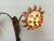 Mid-Century Modern Mid-Century Italian Metal Sunflower Wall Lamp, 1960s For Sale - Image 3 of 18