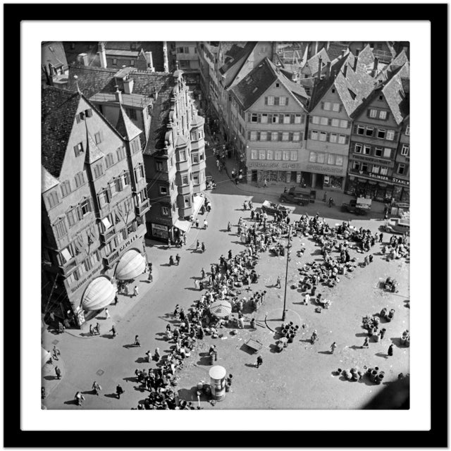 View From Belfry of Stuttgart City Hall, Stuttgart Germany, 1935 For Sale - Image 4 of 5