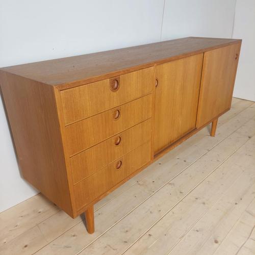 Teak Sideboard by Christensen & Jun, 1960s For Sale - Image 4 of 8