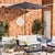 This captivating square crank umbrella was inspired by the sunbathing terrace of Monacos finest hotel overlooking the...