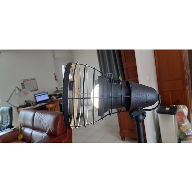 Metal Industrial Mazda Table Lamp, 1970 For Sale - Image 7 of 13
