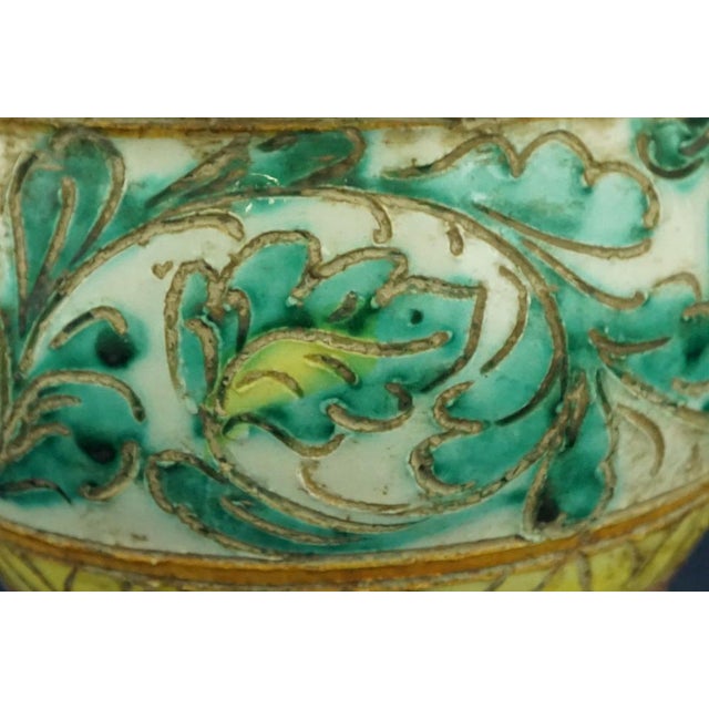 Antique Ceramic Vase with Handles from Fratelli Fanciullacci, 1890s For Sale - Image 15 of 18