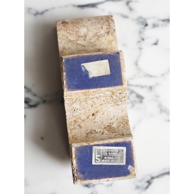 Travertine Rhino Sculpture by Enzo Mari for Fratelli Mannelli, 1970s For Sale - Image 10 of 11