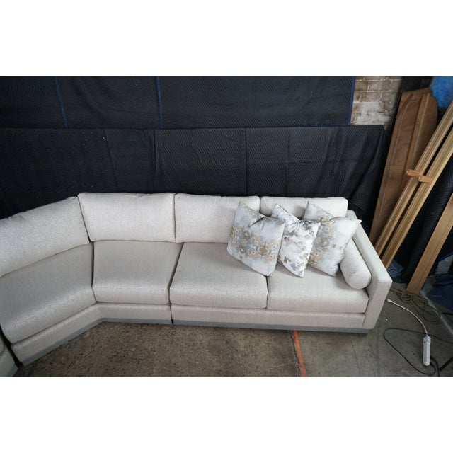 Langdon Plus Sectional II by Lazar Industries Modern Modular Sectional Sofa 159" For Sale - Image 6 of 18
