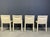 Beige Leather Dining Chairs by Cattelan, Italy, 1980s, Set of 4 For Sale - Image 6 of 13