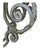 Early 20th Century Wrought Iron Chandelier 36" For Sale - Image 4 of 11