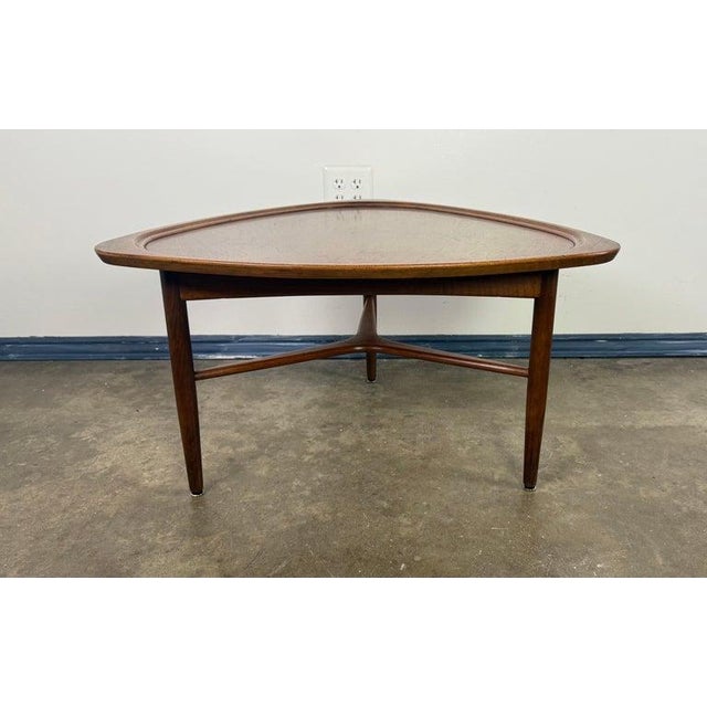 Sculptural Walnut Coffee Table, Danish Modern, 1950s Design For Sale - Image 4 of 17