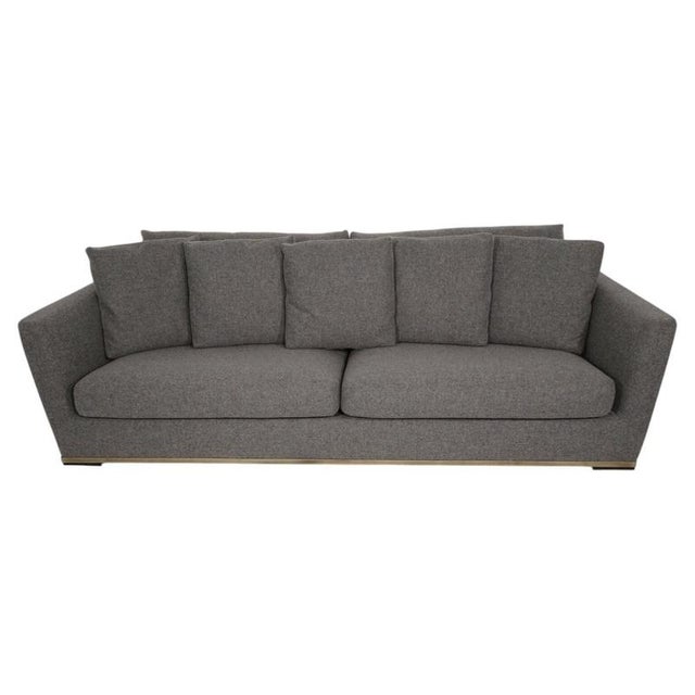 2000 - 2009 Apta Sofa in Mid-Grey Lambswool by Antonio Citterio from B&B Italia For Sale - Image 5 of 7
