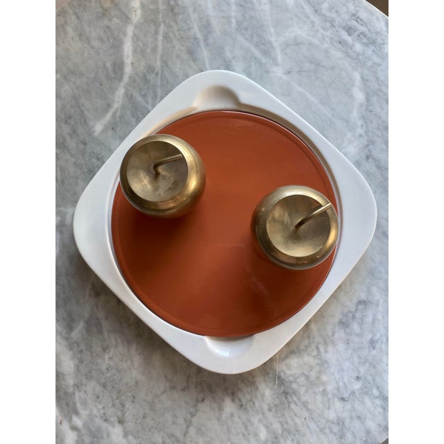Michael Graves Ceramic Chilled Food Serving Dish, Post-Modern Design For Sale - Image 13 of 18