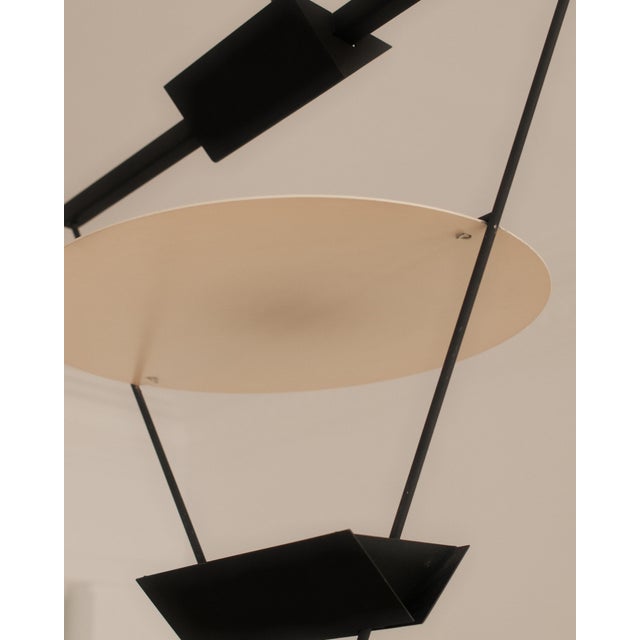 Artemide Suspension Pendant Light attributed to Mario Botta for Artemide, Italy, 1980s For Sale - Image 4 of 5
