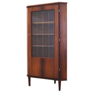 Danish Rosewood Showcase, 1970s For Sale