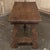 Vintage Spanish Style Two-Drawer Writing Table With Hand-Forged Iron Supports For Sale - Image 14 of 18