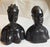 Early 20th Century African Busts, Male and Female For Sale - Image 4 of 6