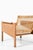 1960s Easy Chairs in Oak and Cane attributed to Kai Kristiansen, 1965, Set of 2 For Sale - Image 5 of 8