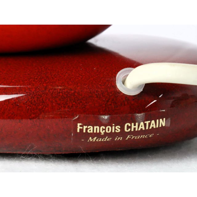 Pebble Lamp by François Chatain, 1980 For Sale - Image 10 of 13